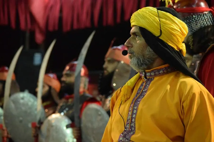 تعزیه "تکیه دینشاه" در آبادان+ تصاویر