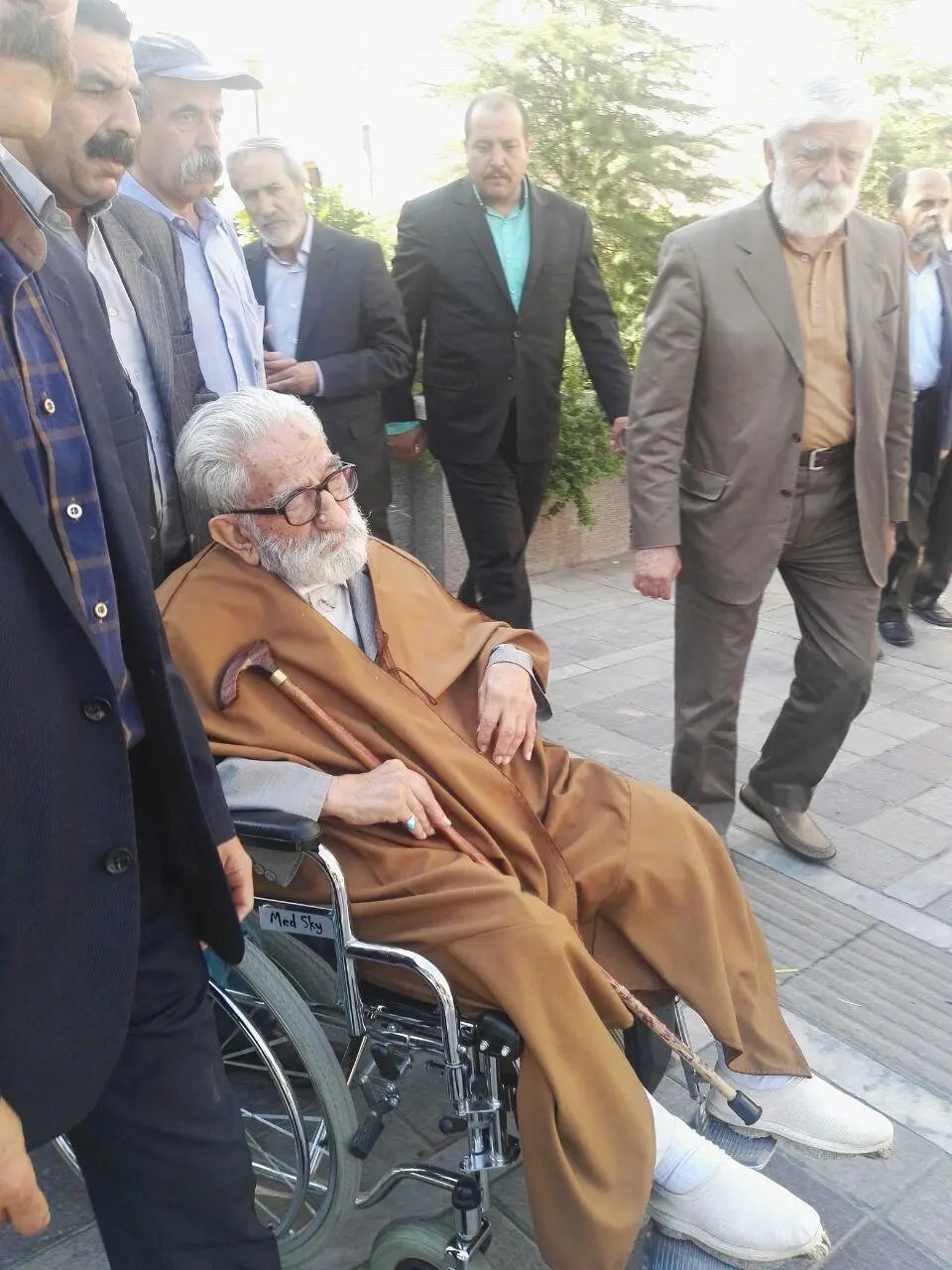 مراسم ترحیم ابراهیم یزدی برگزار شد + تصاویر