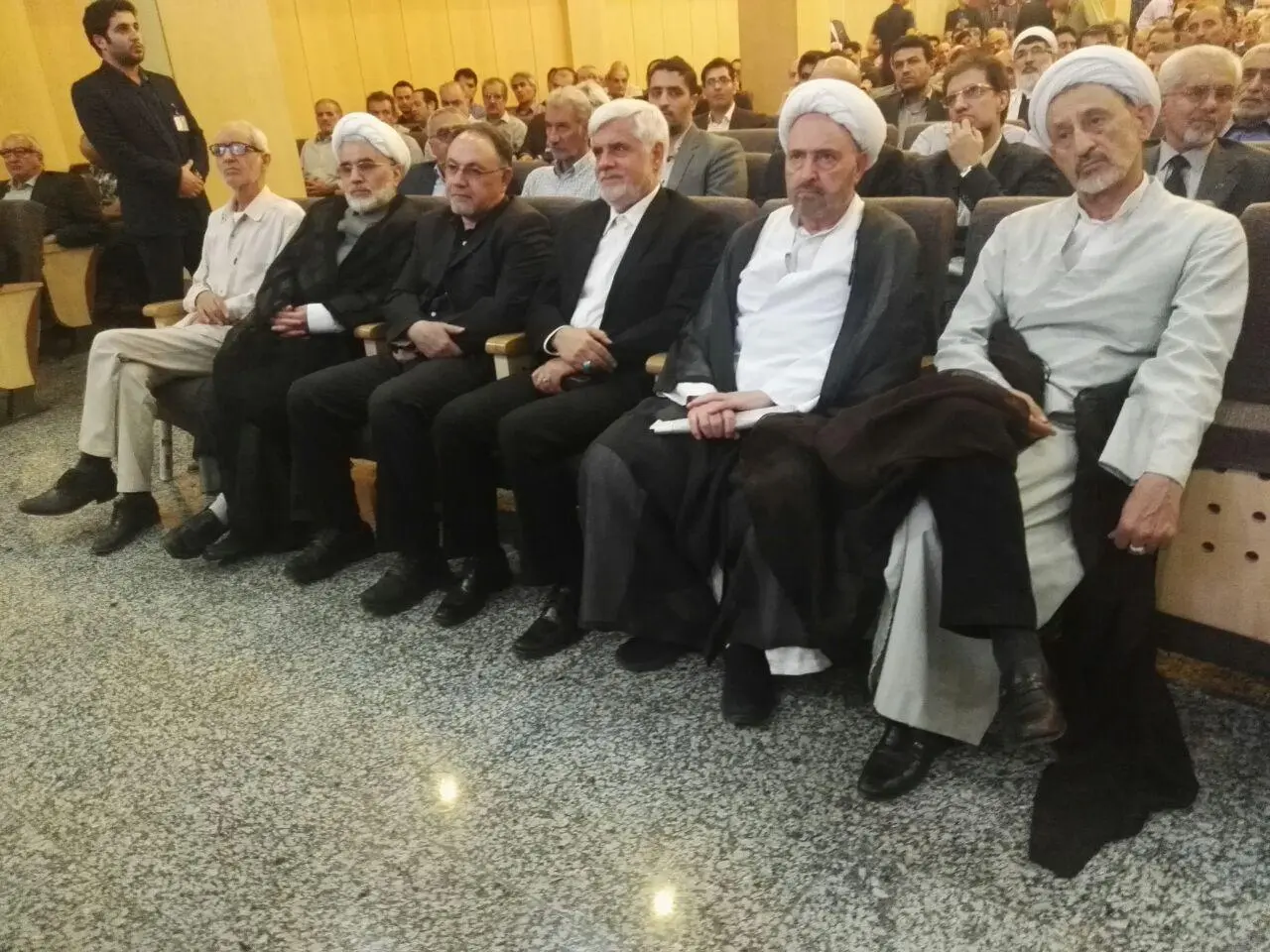 مراسم ترحیم ابراهیم یزدی برگزار شد + تصاویر