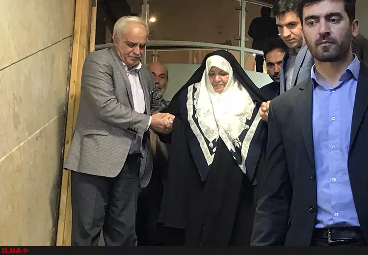 اعظم طالقانی وارد وزارت کشور شد + تصاویر