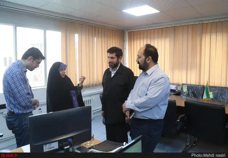 استاندار خوزستان از خبرگزاری ایلنا بازدید کرد+ عکس