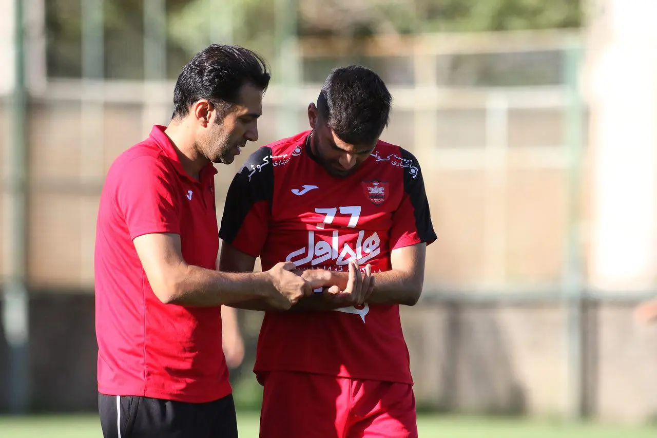 مصدومیت شدید محسن مسلمان در تمرین پرسپولیس (عکس و فیلم)