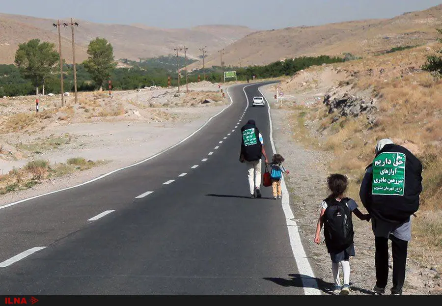 پایان راهپیمایی ۵۶ روزه خانواده مشهدی با ارسال نامهای به رئیسجمهور/آقای دکتر روحانی لطفا حمایت کنید+متن نامه و عکسها
