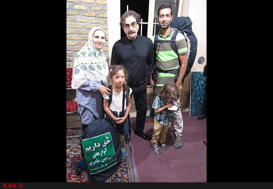 پایان راهپیمایی ۵۶ روزه خانواده مشهدی با ارسال نامهای به رئیسجمهور/آقای دکتر روحانی لطفا حمایت کنید+متن نامه و عکسها