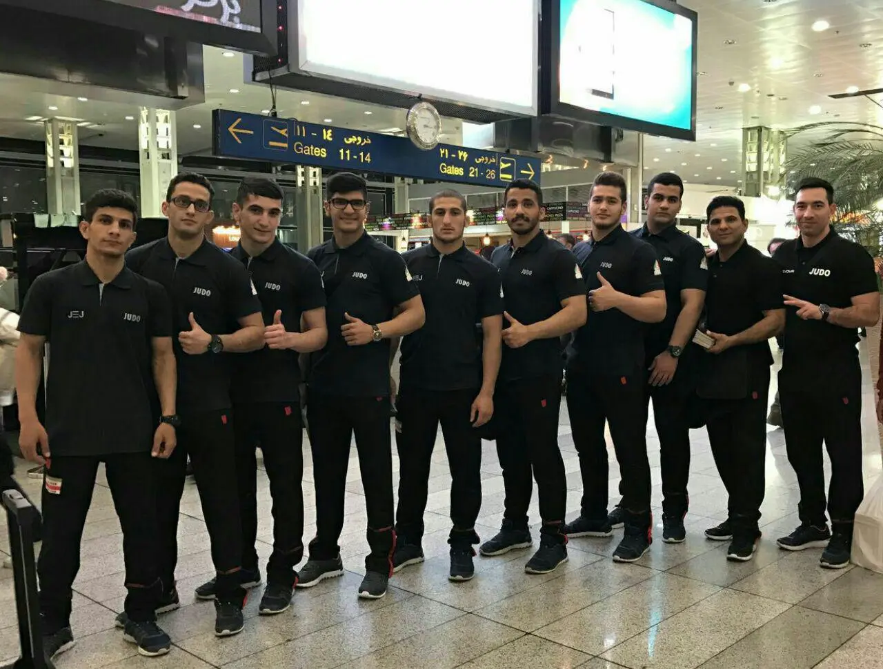 تیم ملی نوجوانان و جوانان جودو کشورمان عازم آلمان شدند + عکس