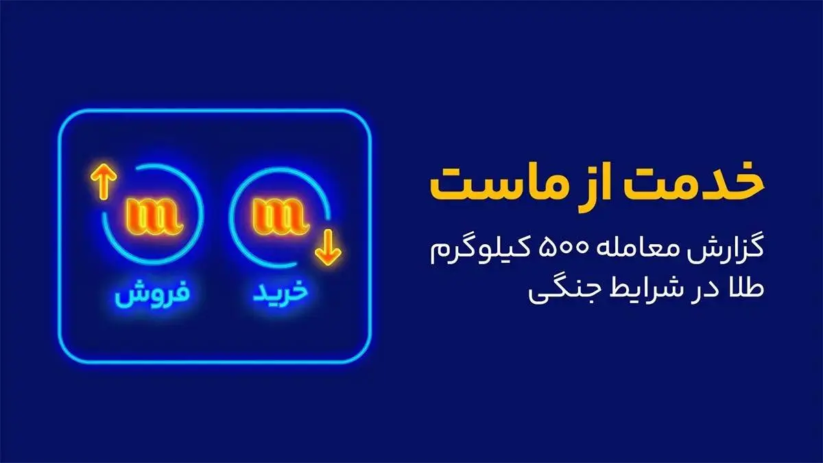  تداوم دسترسی کاربران و ثبت حدود 500 کیلوگرم خرید و فروش طلا