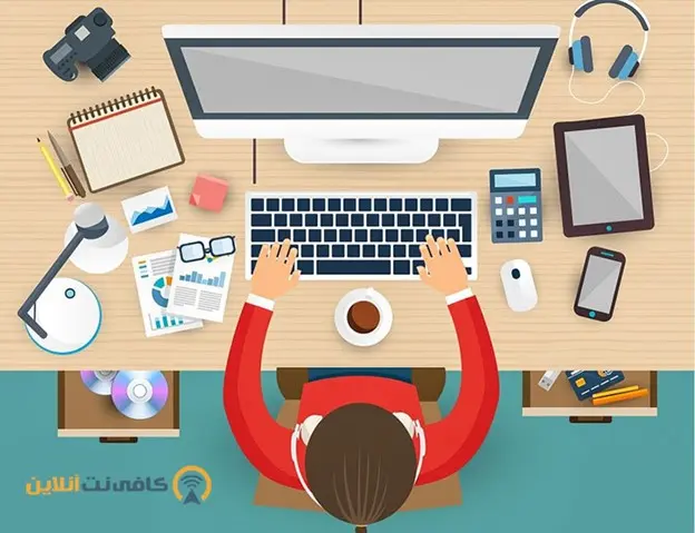 آموزش کافی نت از صفر تا پیشرفته | راهنمای کامل شروع کار و درآمدزایی