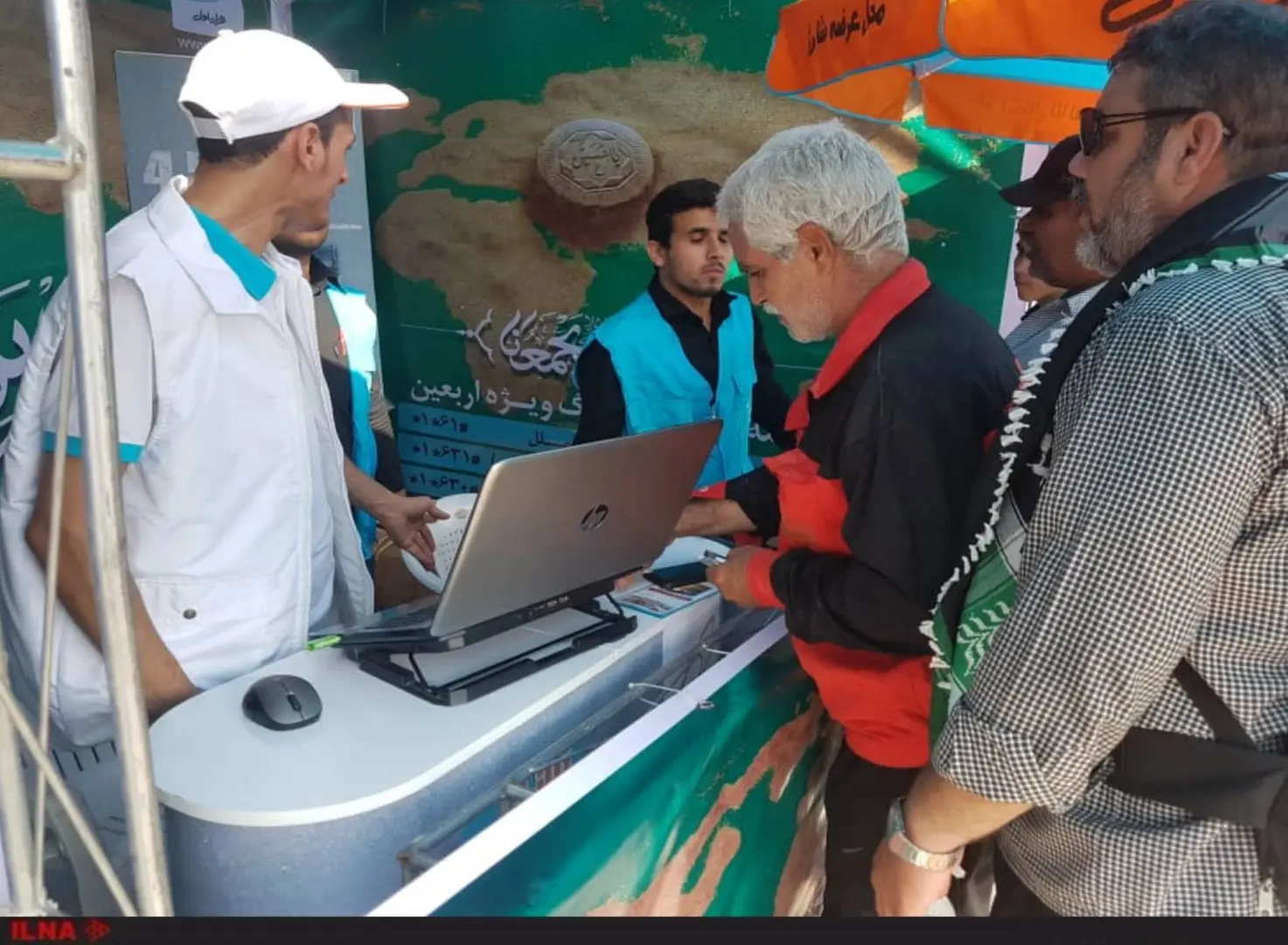 ارائه خدمات رایگان اپراتور همراه اول در مرز چذابه