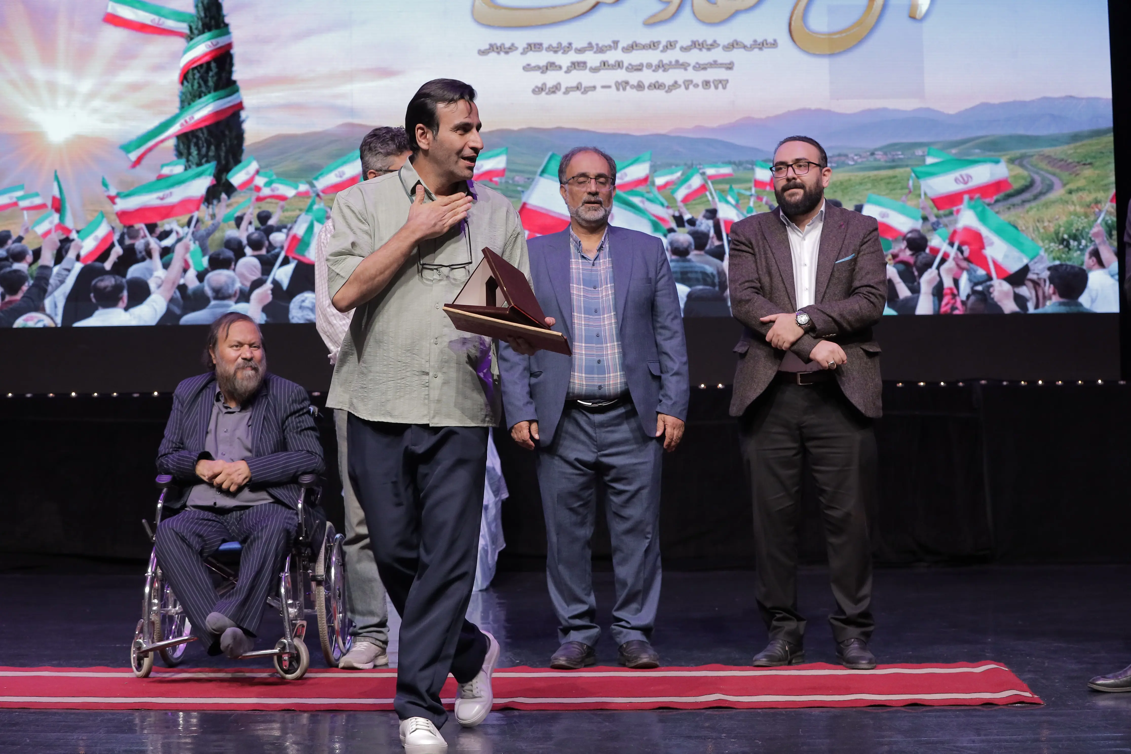 افتتاحیه جشنواره بین&zwnj;المللی تئاتر مقاومت برگزار شد