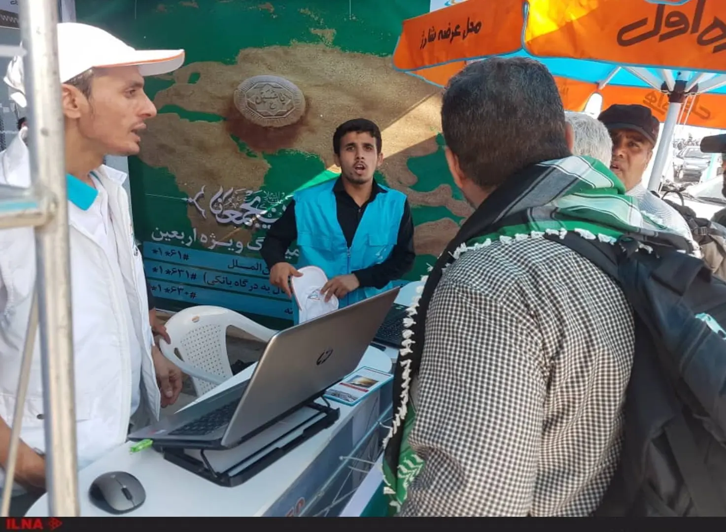 ارائه خدمات رایگان اپراتور همراه اول در مرز چذابه
