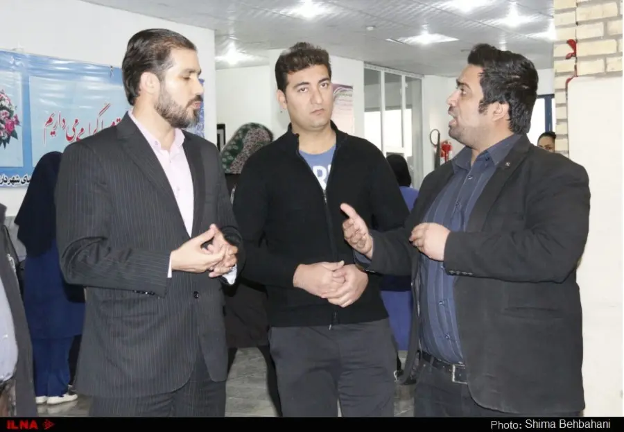 گزارش تصویری دیدار شهردار آبادان با ورزشکاران رشته بدمینتون