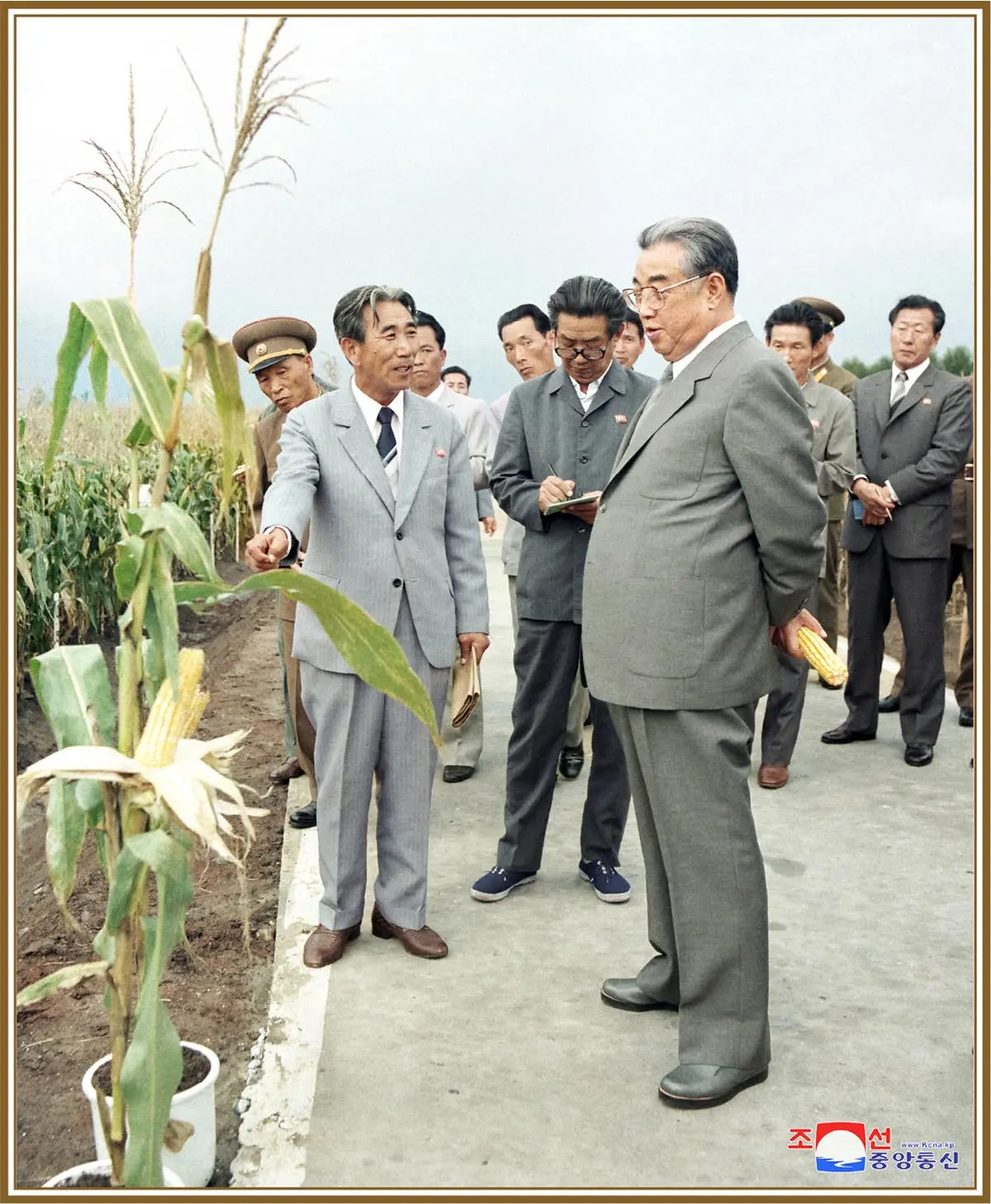 Devoting Himself to Farming All His Life