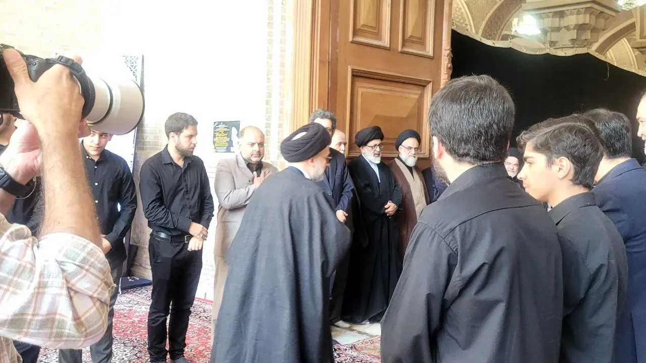 حضور شخصیتهای برجسته در مراسم بزرگداشت مرحوم آیتالله شبیری زنجانی + تصاویر