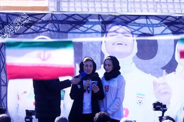 وداع تلخ با ملیکا محمدی در ورزشگاه حافظیه