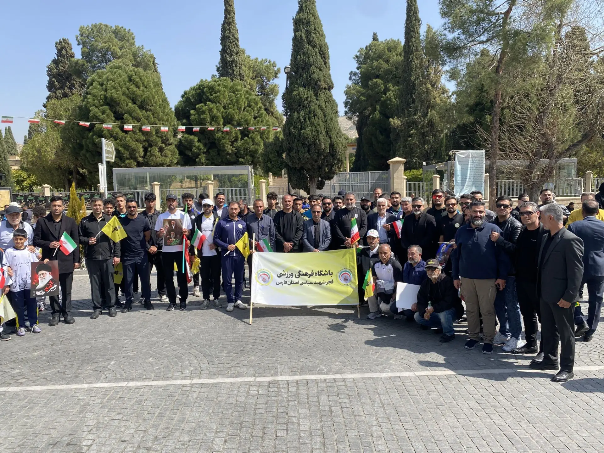 بیعت تیم فجرسپاسی با رهبر انقلاب اسلامی 