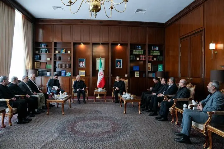 دیدار نمایندگان حزب الله لبنان با عراقچی