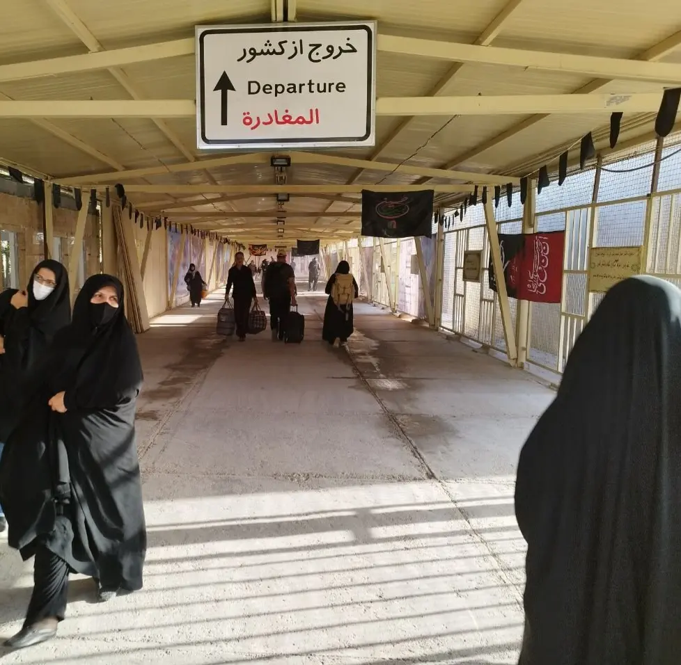 تردد در مرز بین المللی مهران بصورت روان جریان دارد/ ضربه به چهره استان با خبر سازی خلاف واقع 