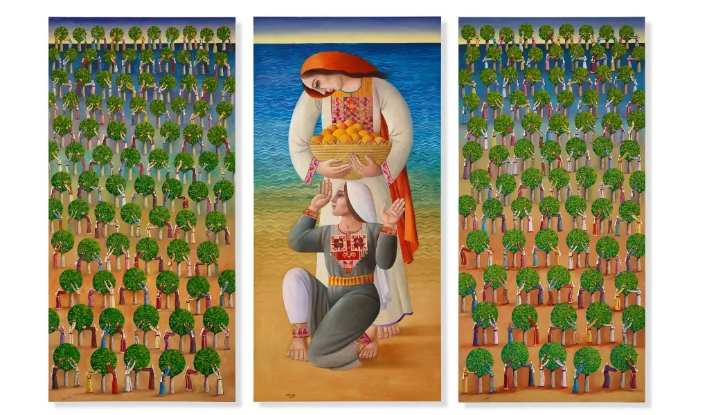 درخشش مسلمانان در حراج کریستیز لندن/ رکورد تازه در فروش هنر خاورمیانه‌ای نوگرا و معاصر