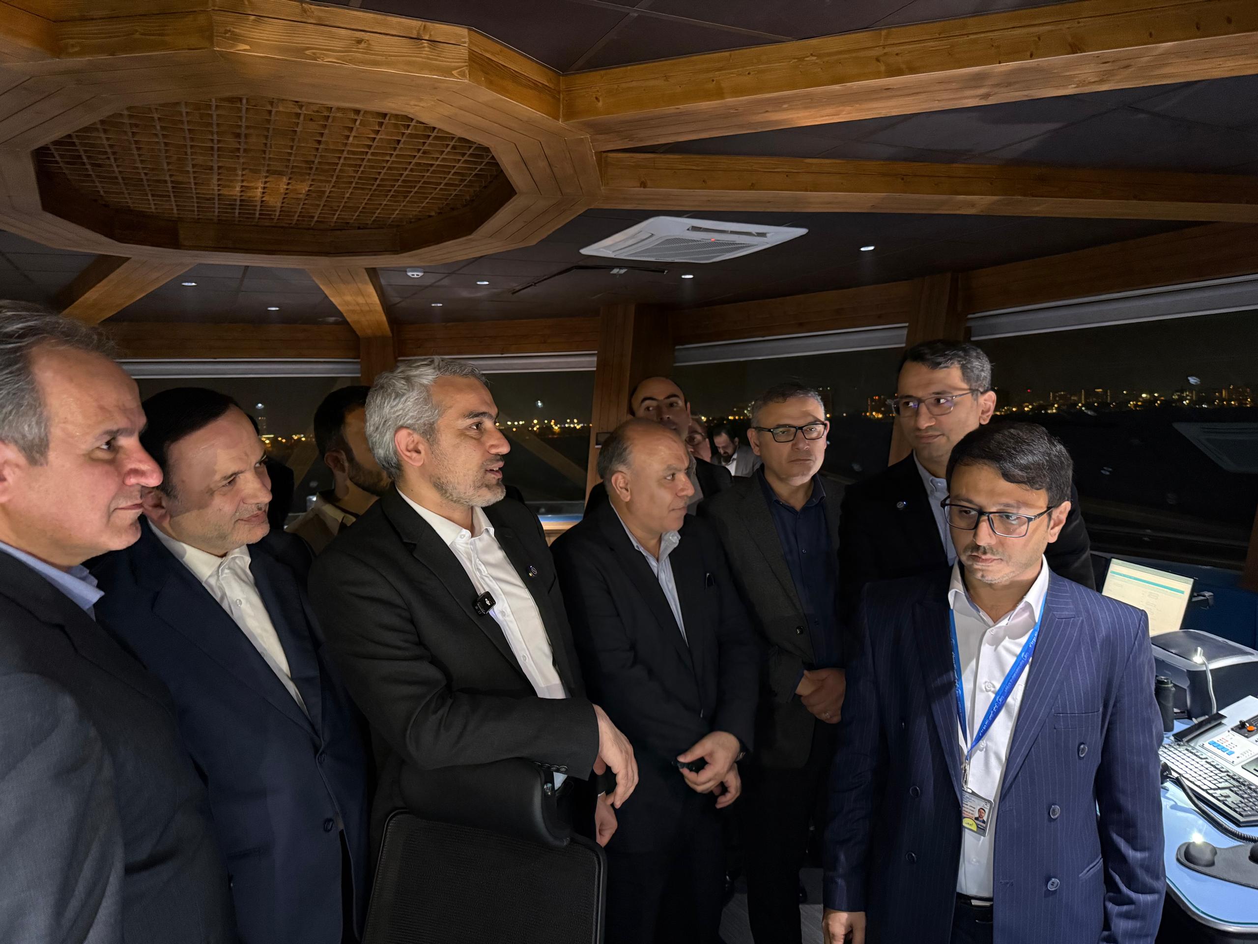 گزارش تصویری از بهرهبرداری از برج مراقبت جدید فرودگاه کیش