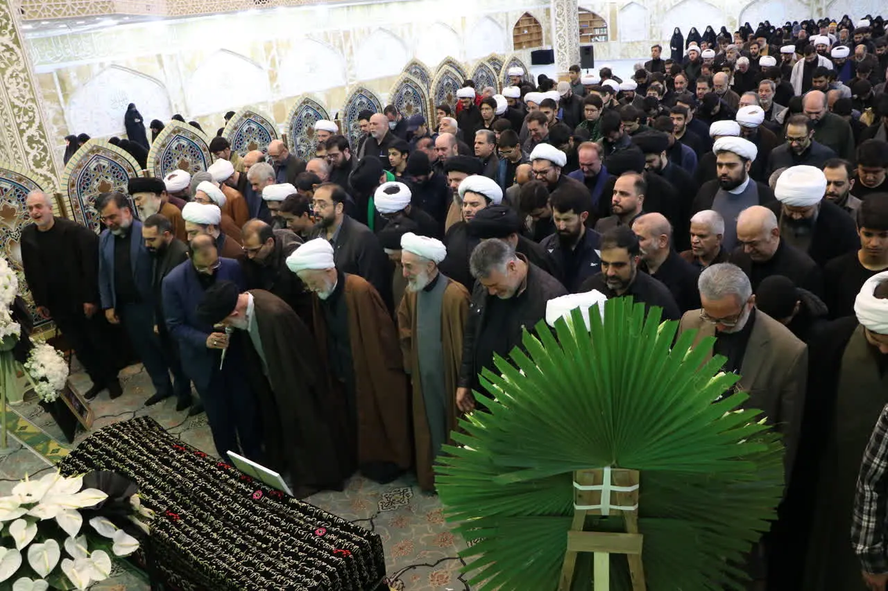 مراسم تشییع فرزند حجت‌اسلام صدیقی برگزار شد + تصاویر