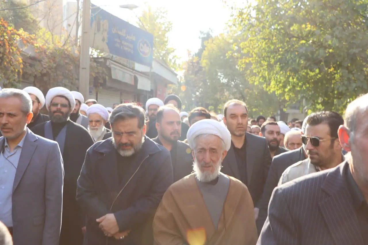 مراسم تشییع فرزند حجت‌اسلام صدیقی برگزار شد + تصاویر