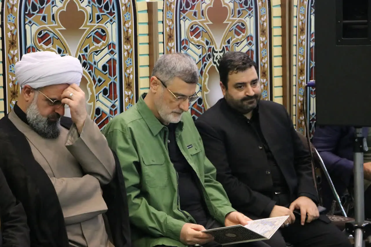 حضور مقامات کشوری و لشکری در مراسم ختم فرزند صدیقی+ تصاویر