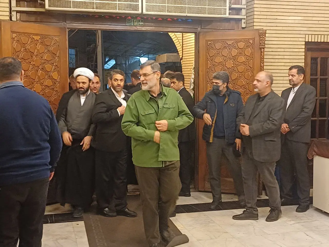 آیین ختم همسر و فرزندان معاون رئیس‌جمهور برگزار شد+ تصاویر+ فیلم