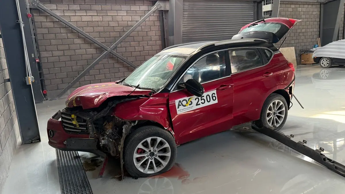 تست تصادف تارا توربو در ایران انجام شد/ فیلم