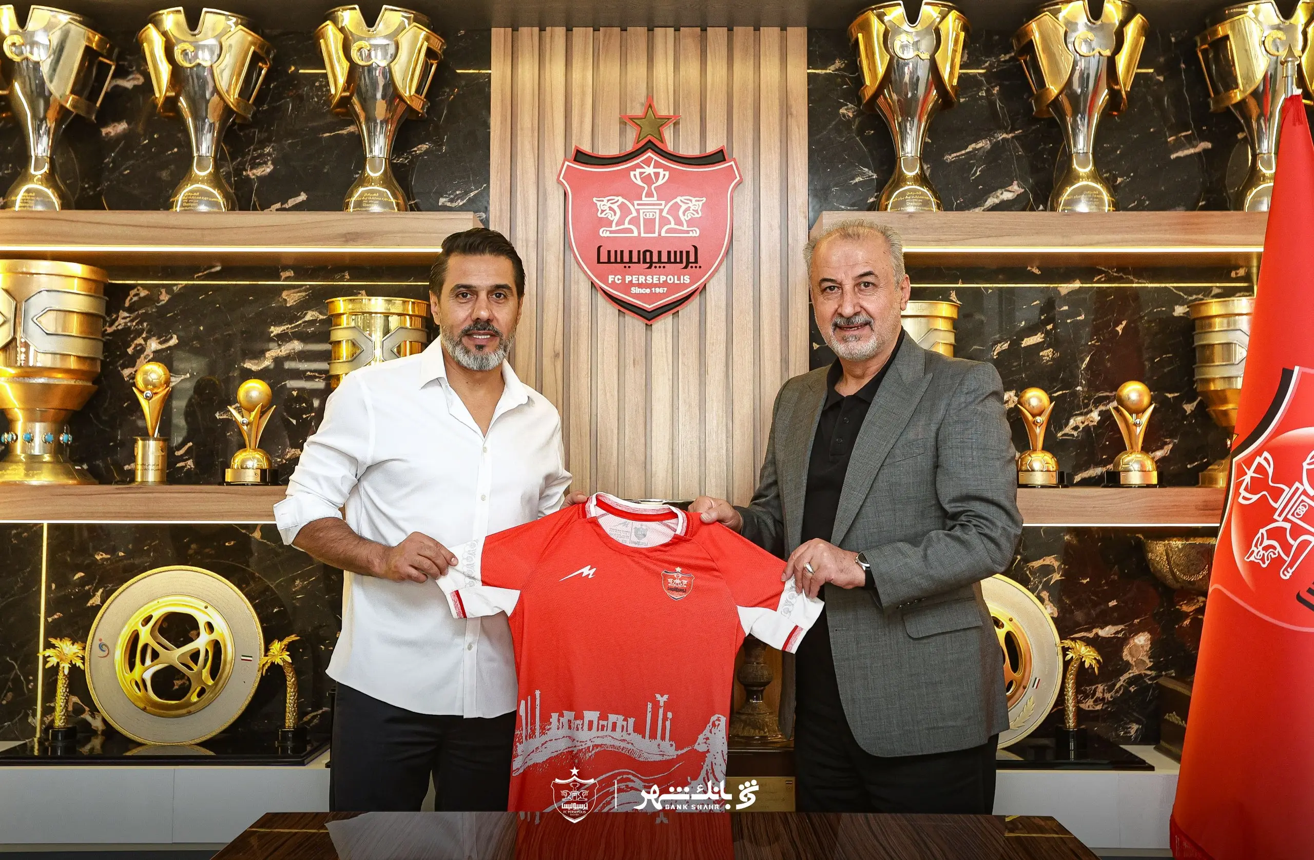 تمدید حضور افشین پیروانی در پرسپولیس
