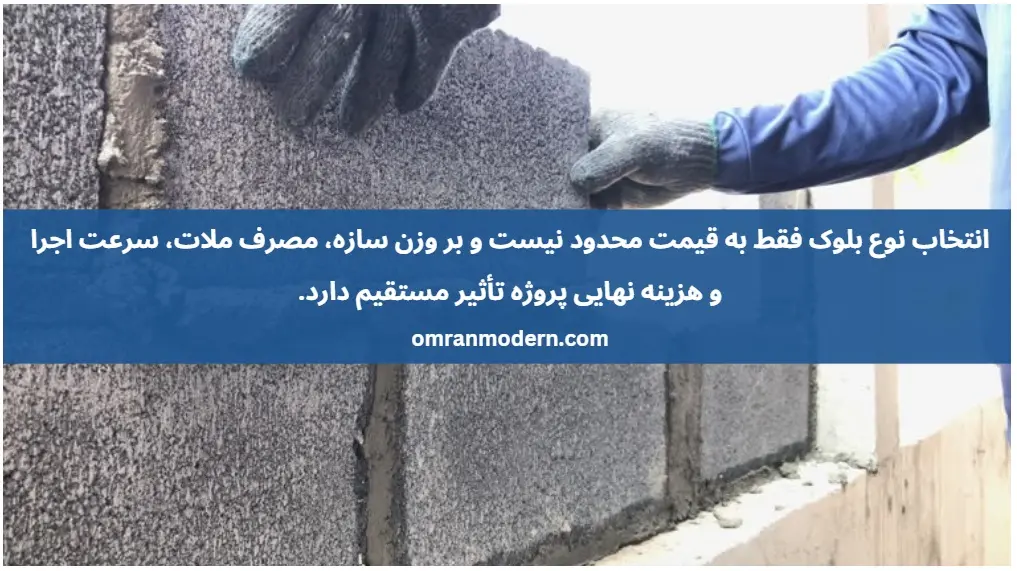 مقدار ماسه و سیمان در هر مترمربع دیوار بلوکی چقدر است؟