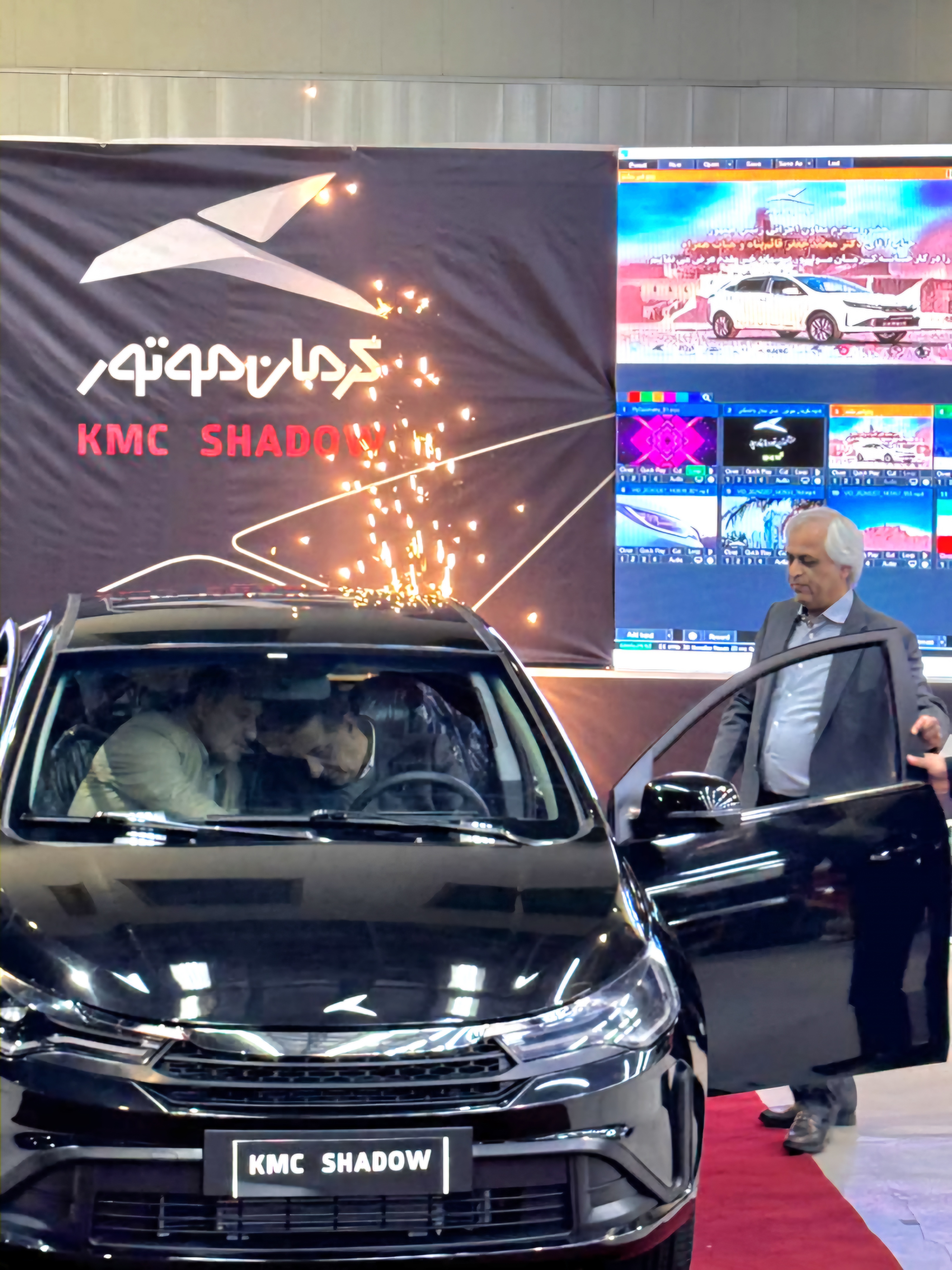 بازدید معاون اجرایی رئیس‌جمهور از کرمان موتور