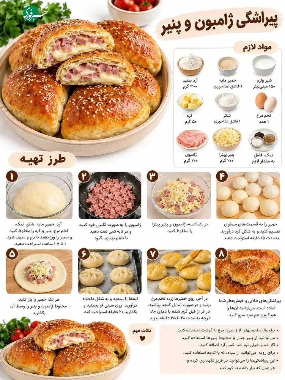 یک ایده خوشمزه برای تغذیه مدرسه