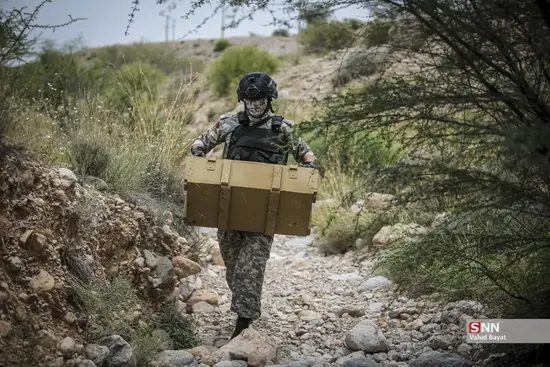 تصاویری از استقرار تکاوران ارتش در سواحل جنوب + عکس