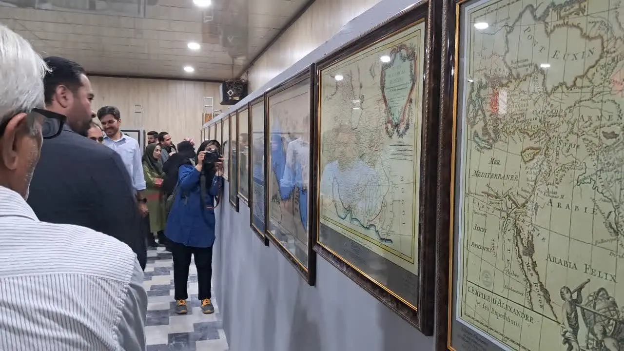 استقبال از نمایشگاه نقشه‌های خلیج فارس در بندر ماهشهر