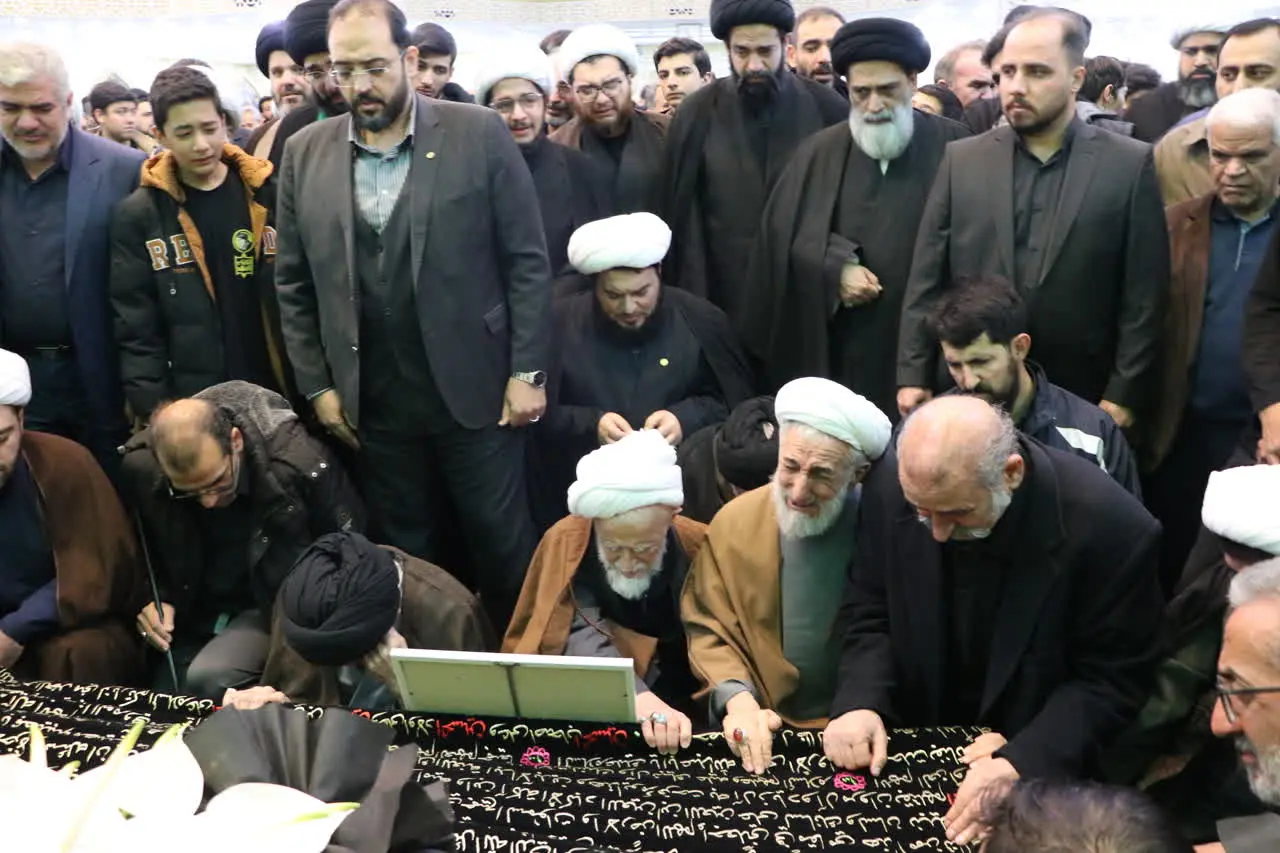 مراسم تشییع فرزند حجت‌اسلام صدیقی برگزار شد + تصاویر