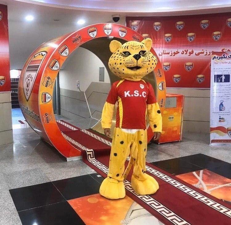 پلنگ خوزستان در لباس فولاد رویت شد (عکس)