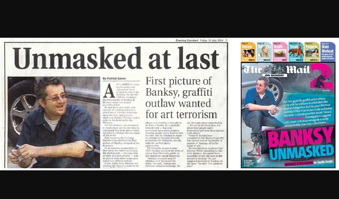 در جست‌وجوی بنکسی/ بالاخره پس از سالها هویت واقعی او فاش شد! 