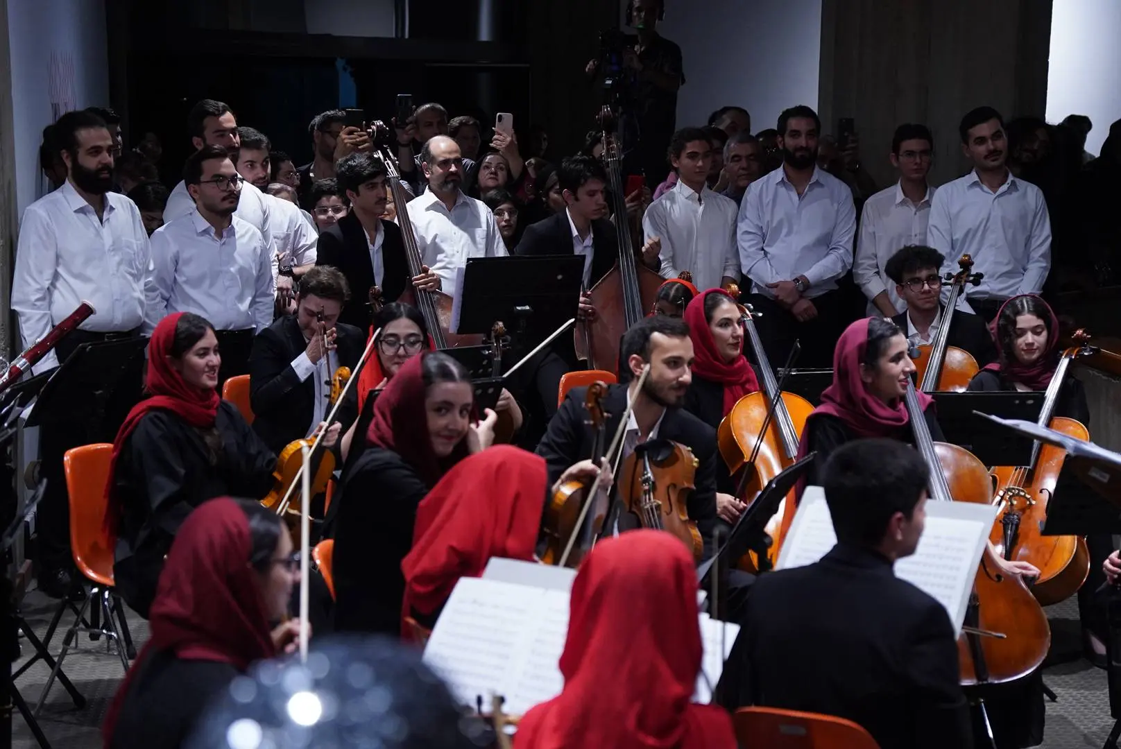 اولین اجرای ارکستر سمفونی جوانان «برای ایران» روی صحنه رفت 