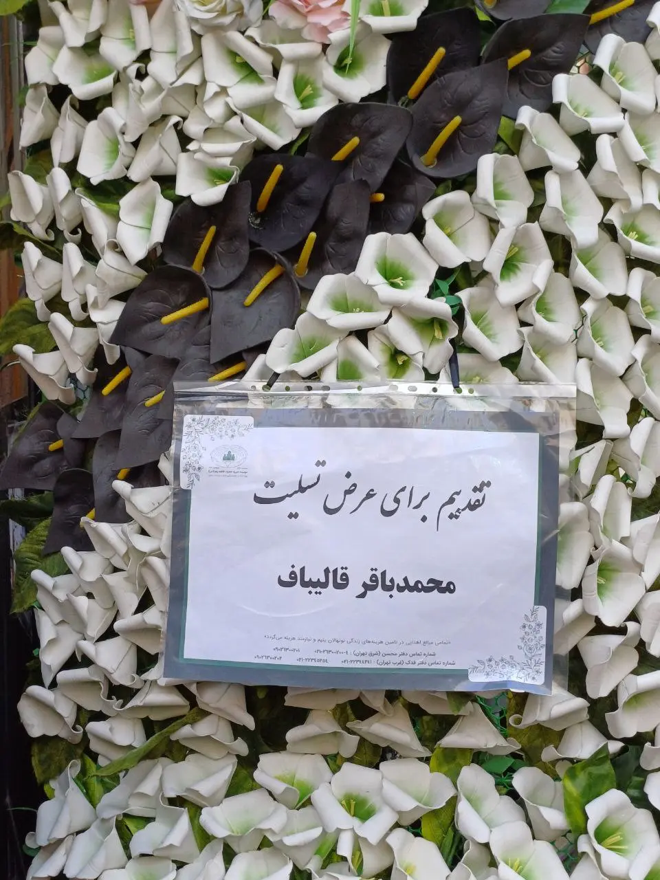 برگزاری مراسم بزرگداشت علی طائب+ عکس