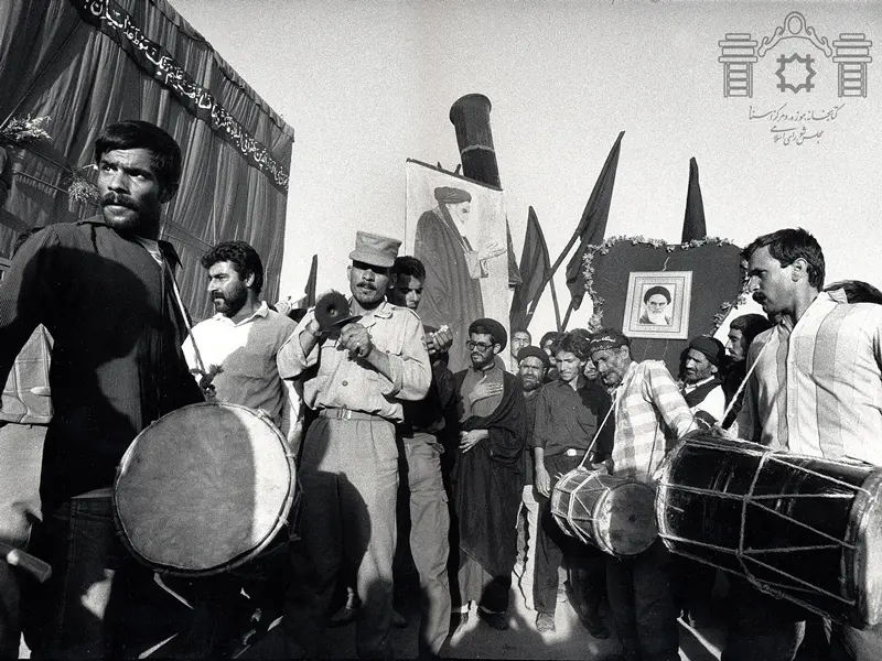 تصاویر کمتر دیده شده از مراسم تشییع امام خمینی (ره) 