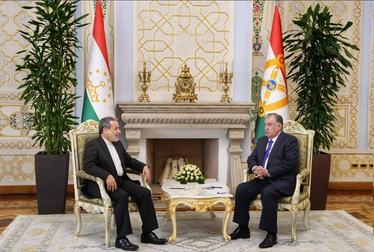 دیدار عراقچی با رئیس‌جمهور تاجیکستان