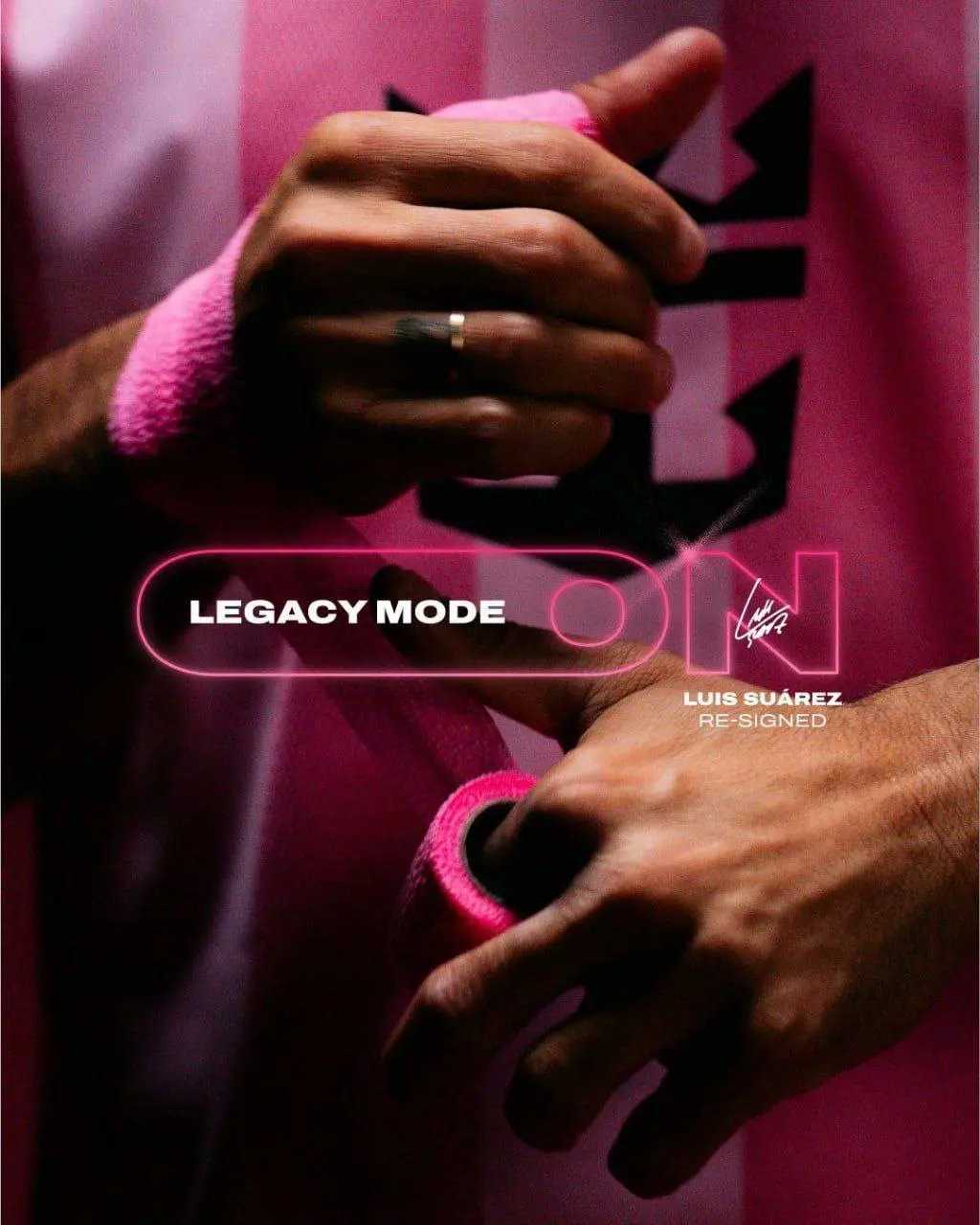 لوئیس سوارز با اینترمیامی تمدید کرد