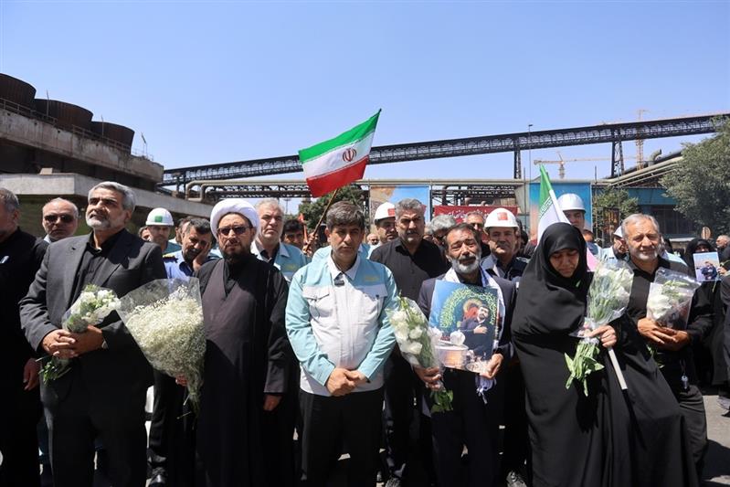 همنشینی یاد شهید، سوگ حسینی و روحیه جهادی در عرصه تولید