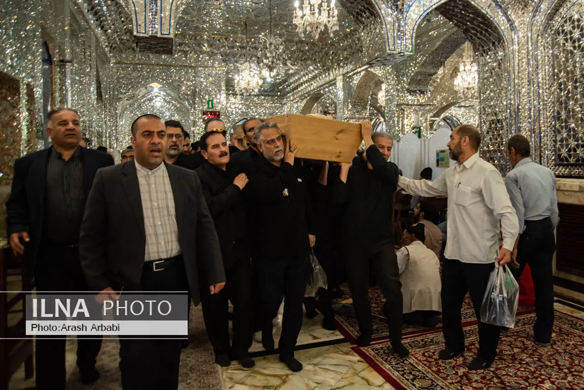 برگزاری مراسم تشییع برادر آیت الله هاشمی رفسنجانی (ره) + تصاویر
