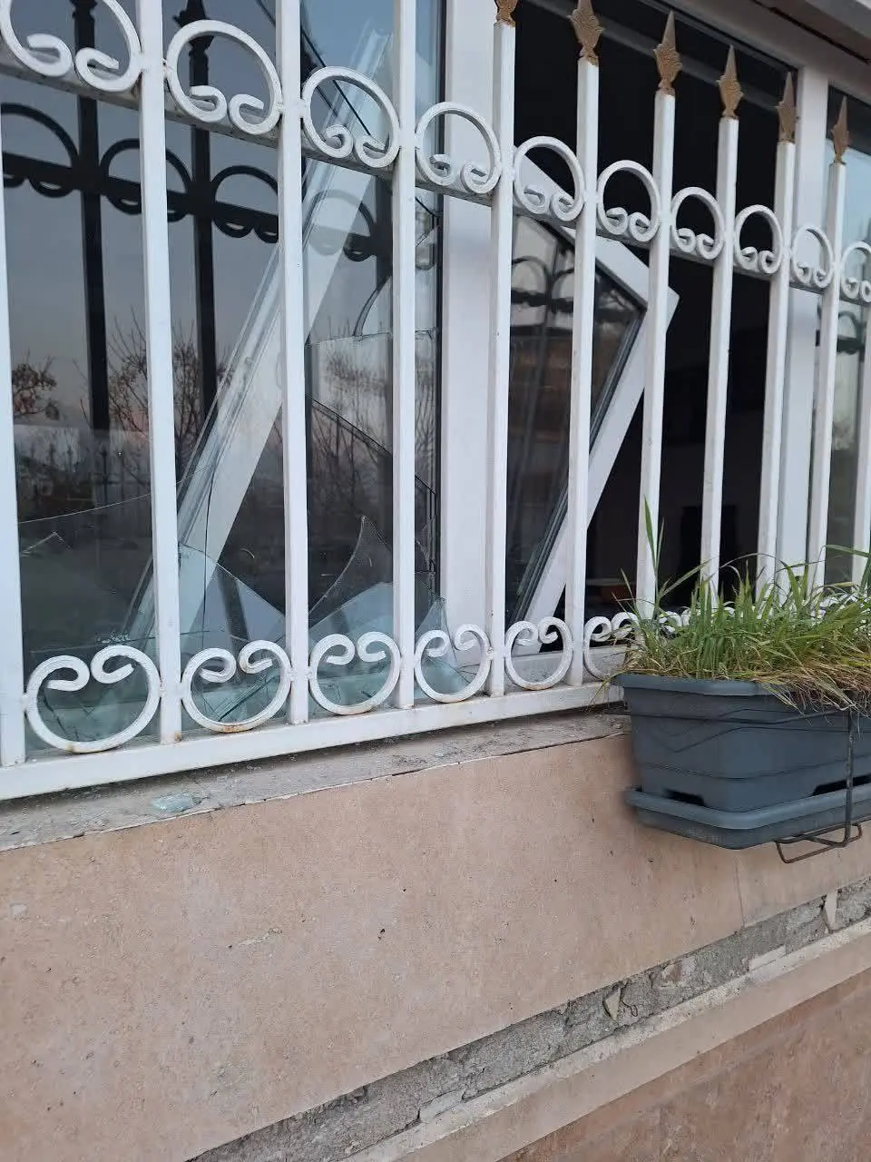 خسارت به محل تمرین تیم‌های ملی تیراندازی با کمان