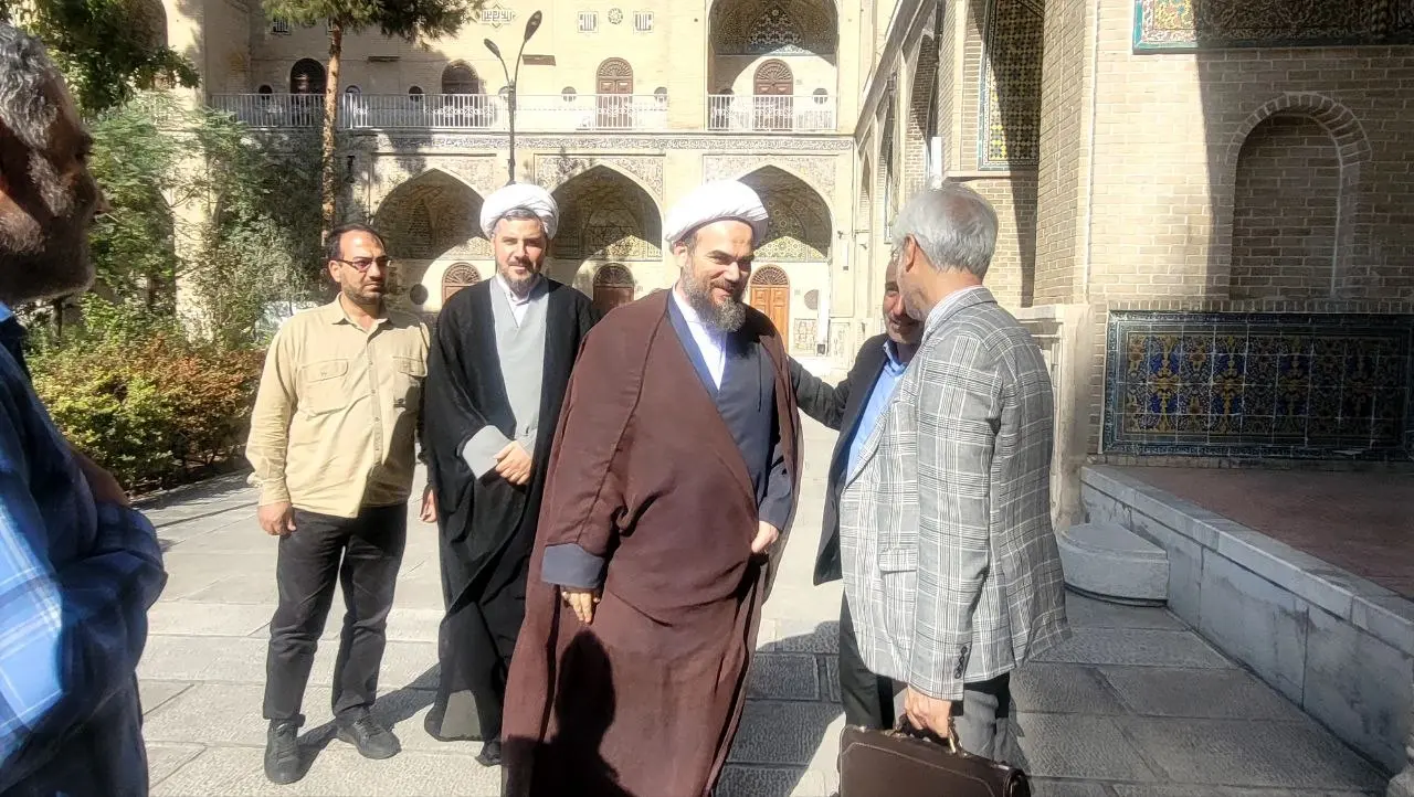 حضور شخصیتهای برجسته در مراسم بزرگداشت مرحوم آیتالله شبیری زنجانی + تصاویر