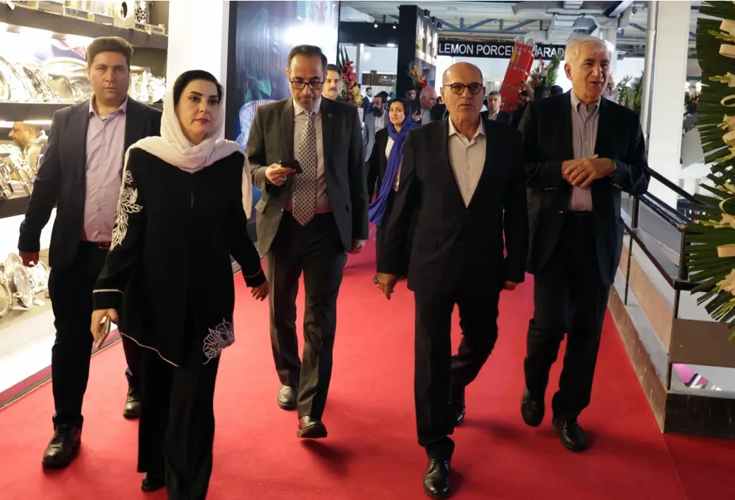 گزارش تصویری از حضور ریاست اتاق بازرگانی، صنایع، معادن و کشاورزی تهران در نمایشگاه لوازم خانگی