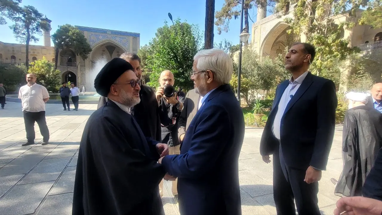 حضور شخصیتهای برجسته در مراسم بزرگداشت مرحوم آیتالله شبیری زنجانی + تصاویر