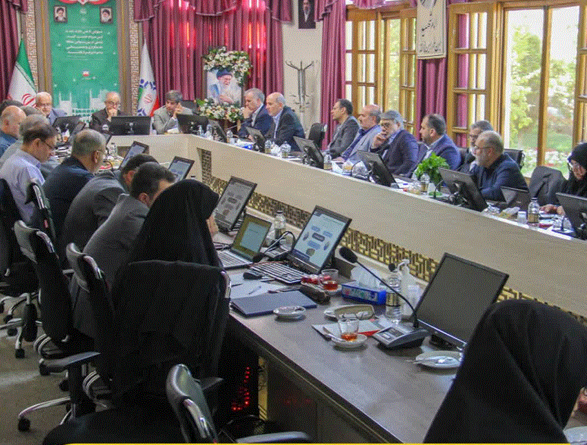 نشست کمیسیون تلفیق شورای شهر اصفهان با مدیرعامل گروه فولاد مبارکه
