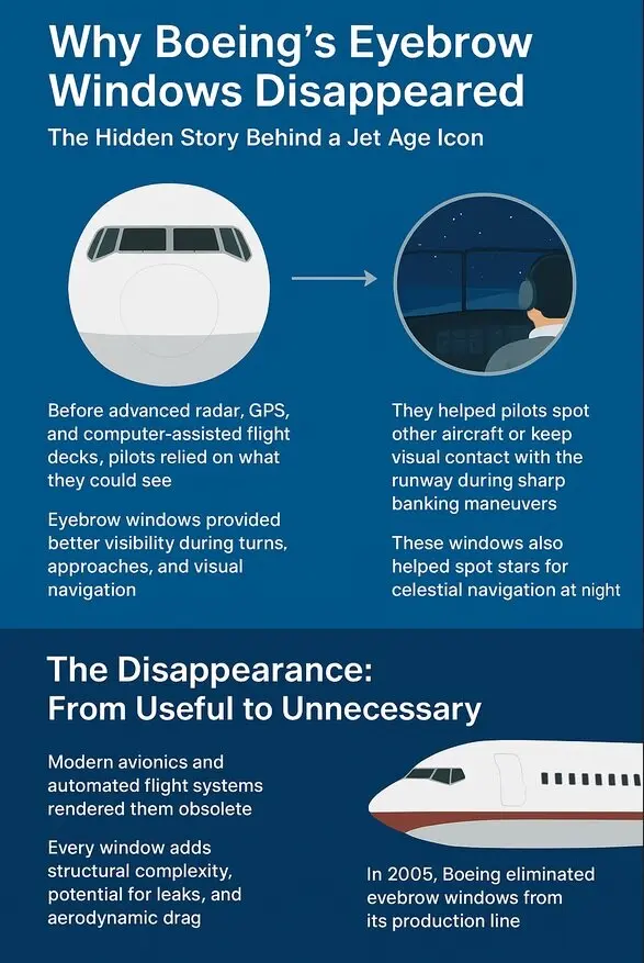 دلیل حذف پنجرههای سرنوشتساز از هواپیماهای بوئینگ